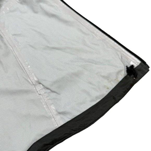 The North Face Women's Sz S Dry Vent Rain Jacket Gray Zip Up Windbreaker - Picture 10 of 13